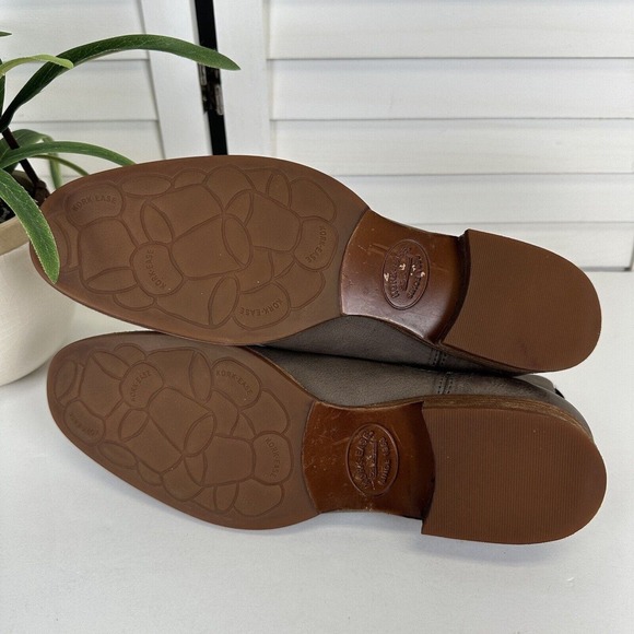 Kork‎ Ease Kama Chelsea Ankle Boots Taupe Brown Slip On Womens Size 11 M - Picture 9 of 11